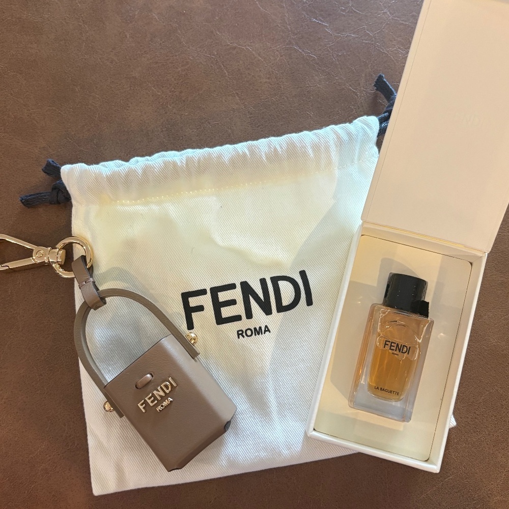 New Fendi Perfume Holder Bag Charm Key Chain